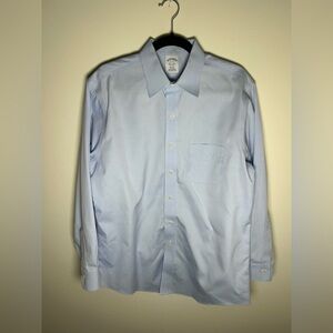 Brooks Brothers Regent Light Blue Dress Shirt Men’s 16-33 Supima Cotton